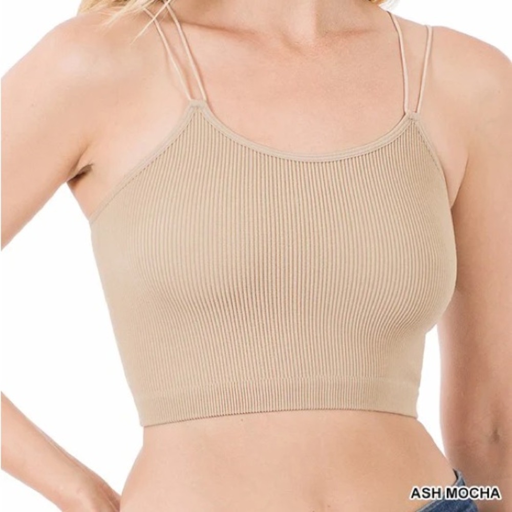 This is Better Ribbed Brami - Ash Mocha